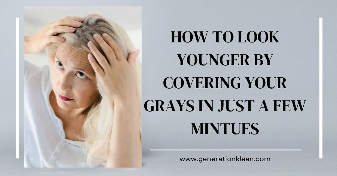 Looking Younger By Covering Your Grays